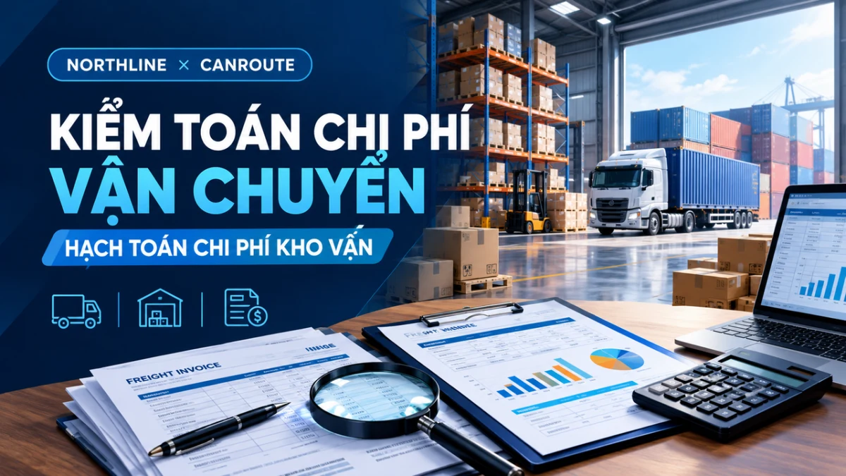 Kiểm Toán Phí Vận Chuyển Hãng & Hạch Toán Chi Phí Kho Vận (Northline Fulfilment × CanRoute Express)