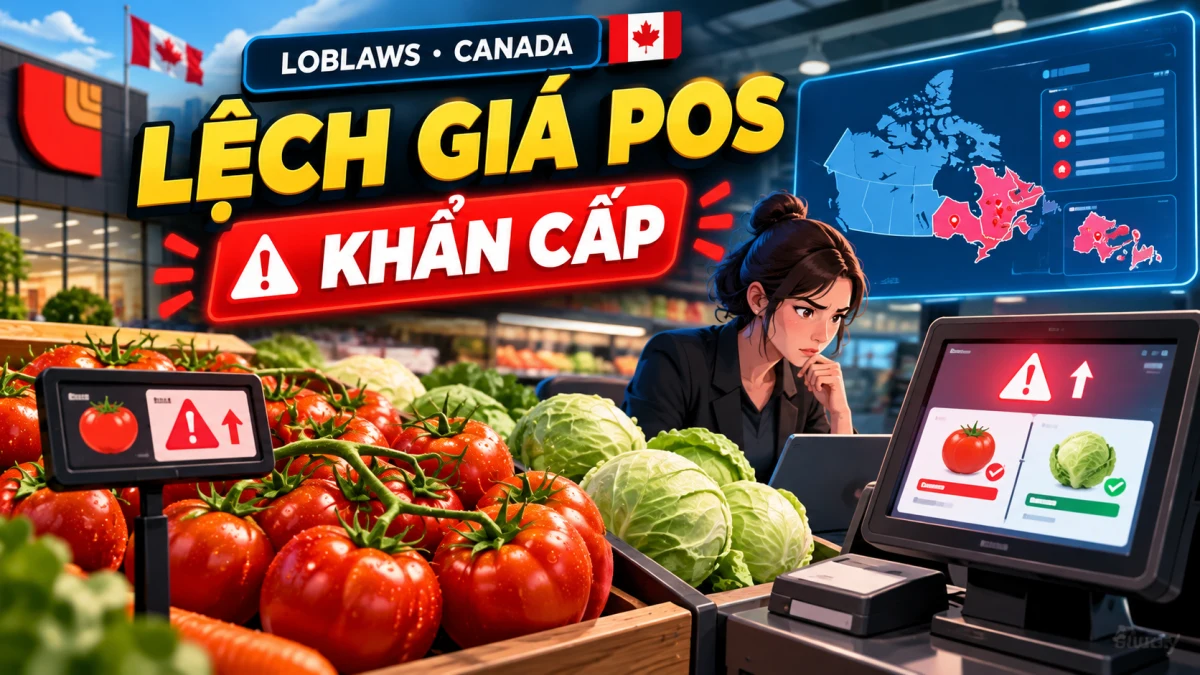 Xử Lý Lệch Giá Bán Lẻ Toàn Chuỗi & Kích Hoạt Giá Sốc POS Khẩn Cấp — Loblaws Supermarkets (Canada)